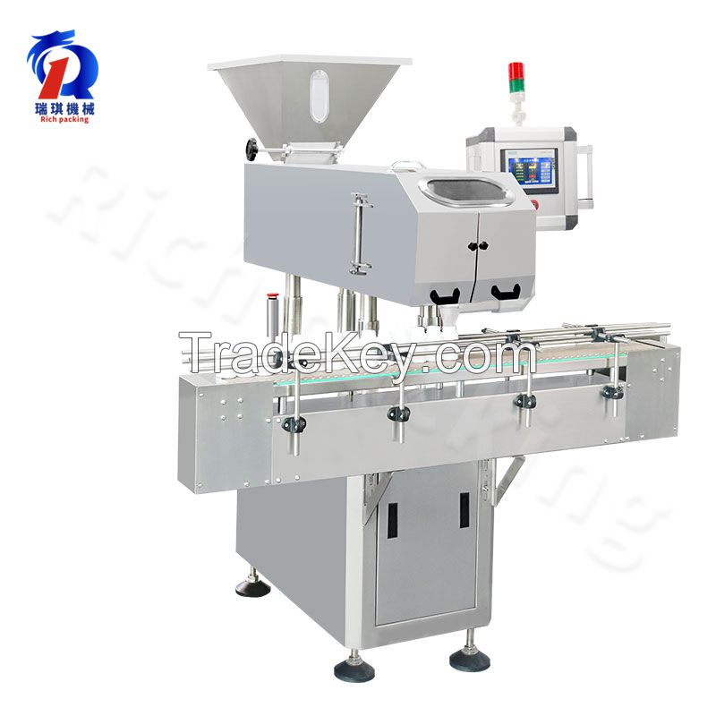 Automatic Capsule Tablet Counting  Machine with 8 Channel