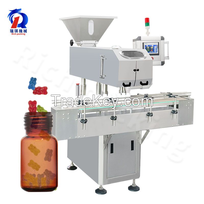 Automatic Capsule Tablet Counting  Machine with 8 Channel