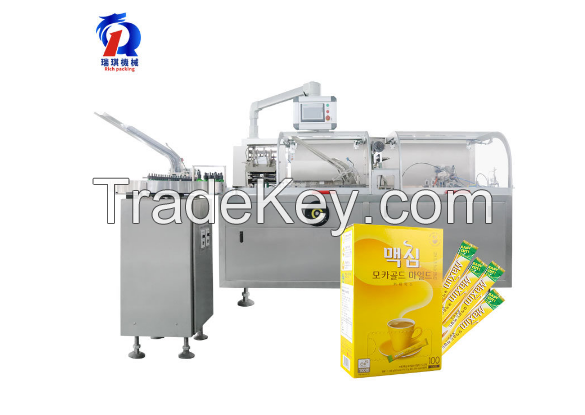 Rq-zh-120w Automatic Horizontal Carton Packer Machinery Cartoning Packaging Machine