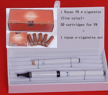 ruyan e-cigarette V8 +50 cartridges free