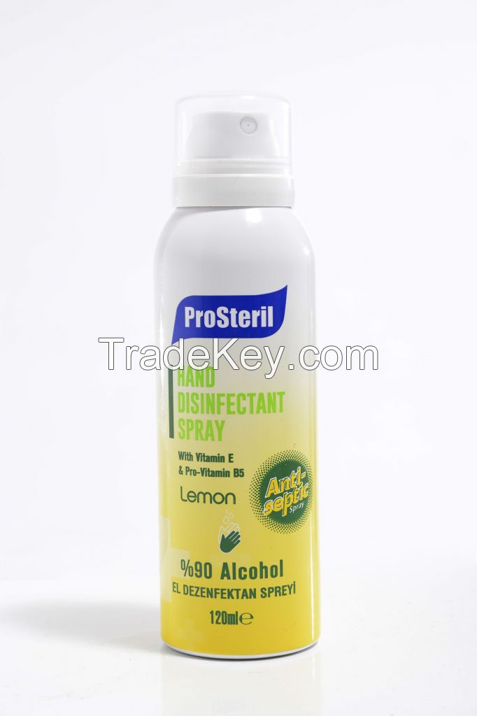 Prosteril - Hand Disinfectant Spray with � Alcohol (120ml)