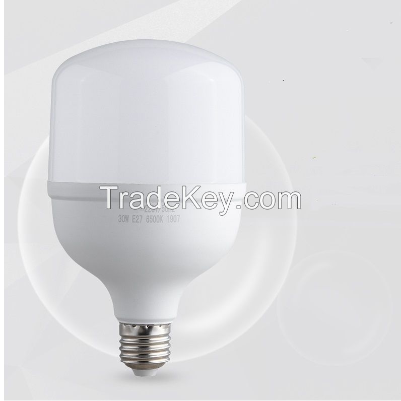 E27 Warm White Plastic Cover 60 watt Skd Smd T Shape Led Light Bulb