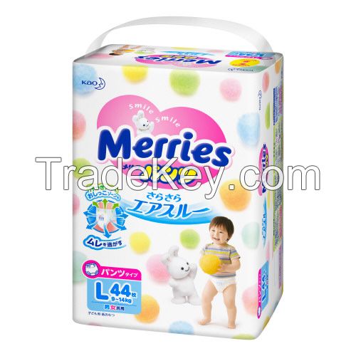 Baby diaper  Merries Airthrew Large incremental Baby Diapers