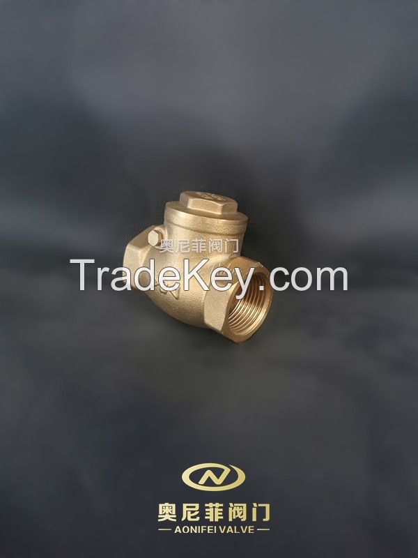 Swing Check Valve Brass Check Valve