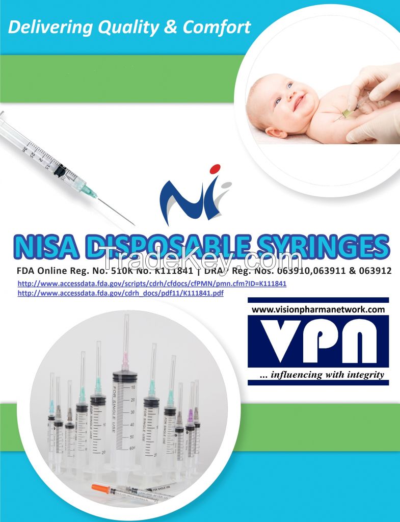 Disposable Conventional Syringes