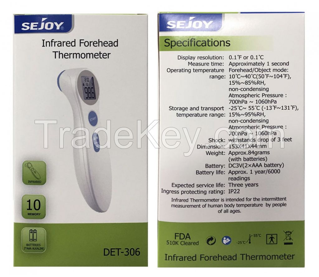 Clinical Non-contact Infrared IR Thermometer