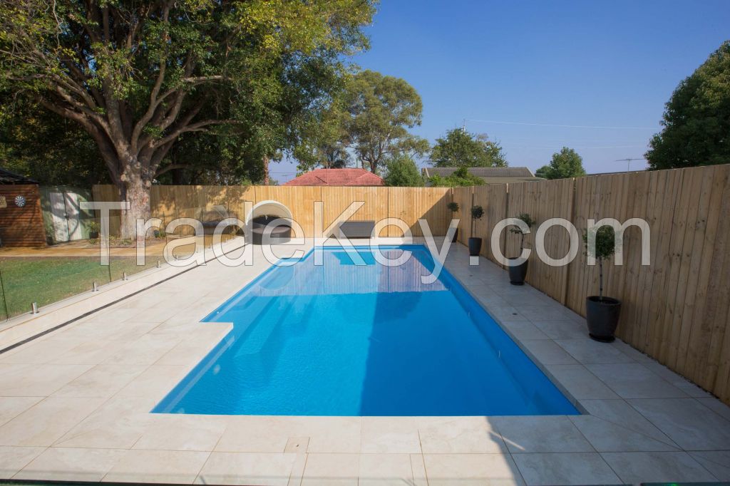 Best Selling Polished Marble Stone Big Size Polished Pool Cooping Cheap Factory Hot Sale Waterproof Travertine From Turkey