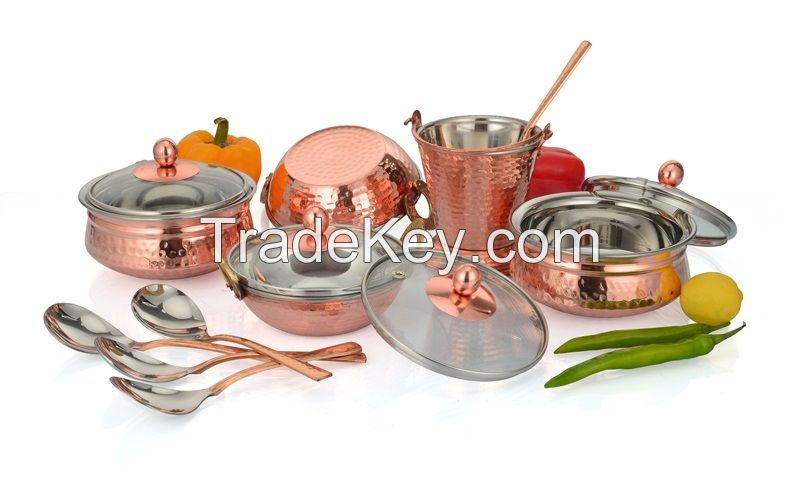 Copper kitchen Utensils 