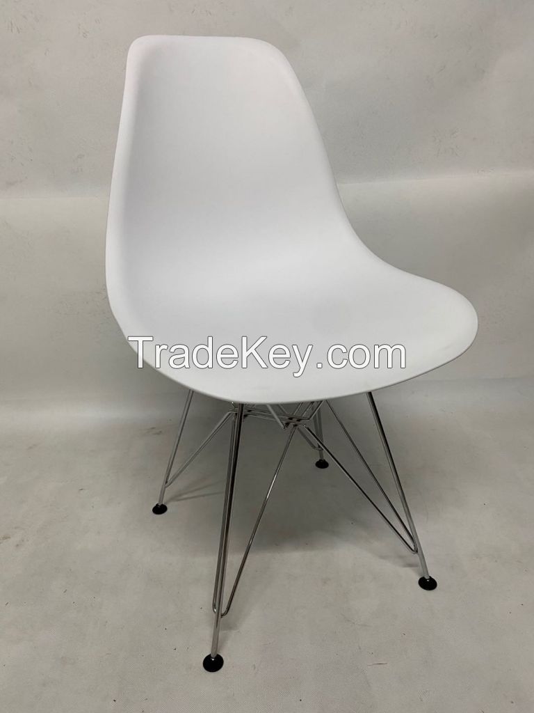 Eames Replica Arm Chair with Steel Eiffel LegsÂ 