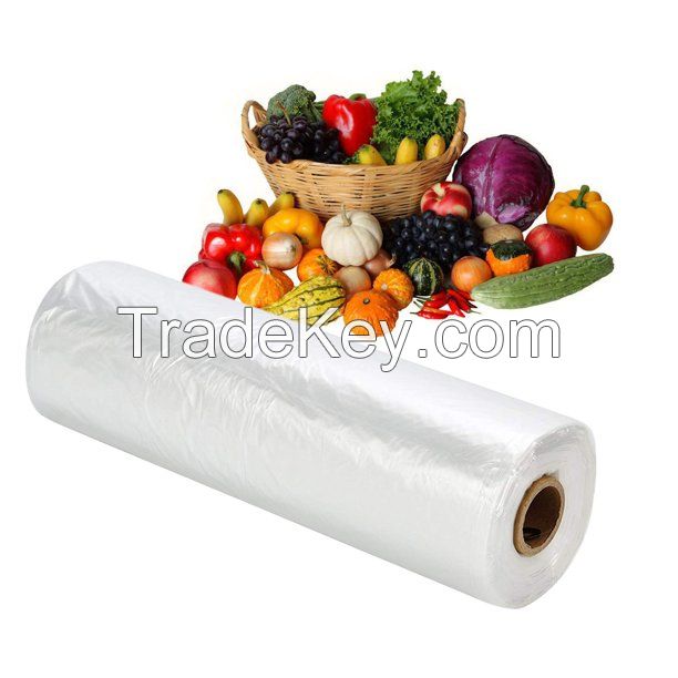 LDPE Food bag on roll with paper core made in Vietnam