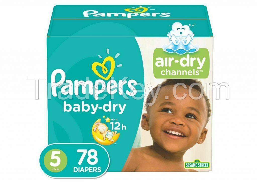 Pampers Baby Dry Diapers Super Pack - (Select Size)