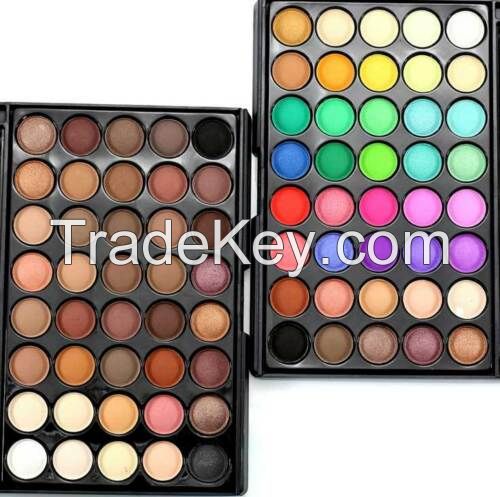 Eyeshadow Palette Makeup 40 Color Cream Eye Shadow Matte Shimmer Set Cosmetic