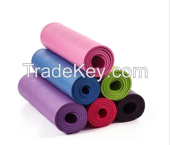 Nbr Yoga Mats Non Slip Yoga Mat Eco Friendly Workout Mat Extra Thick Exercise Mat Pilates