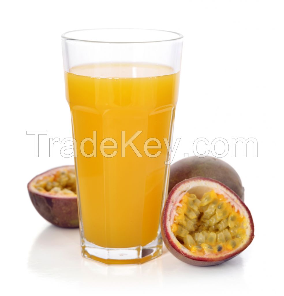 Organic Passionfruit Concentrate and Single Strength