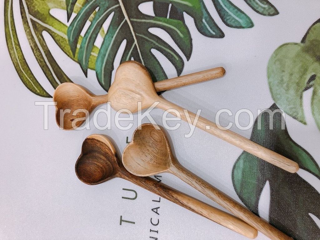 CARVED WOODEN SPOONS FROM VIETNAM