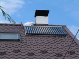Solar Collector with Heat Pipe Vacuum Tube