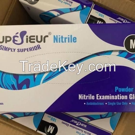 OEM Nitrile Powder Free Examination Gloves