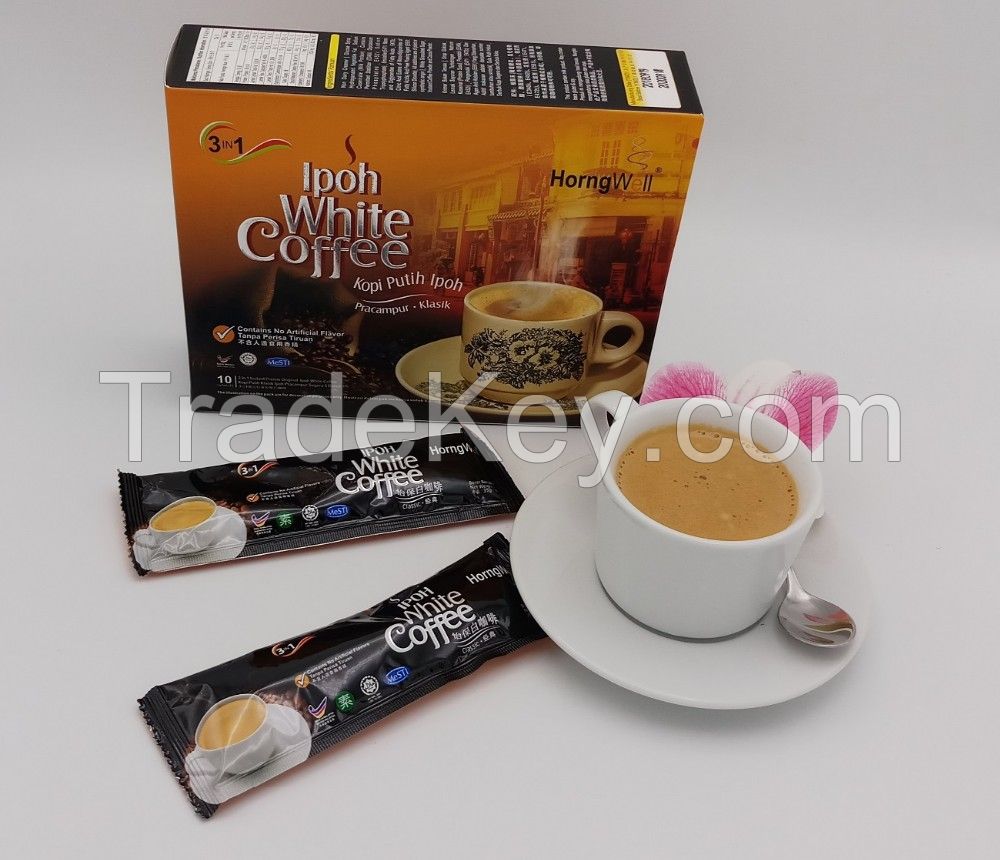 Malaysia classic Instant Ipoh White Coffee 