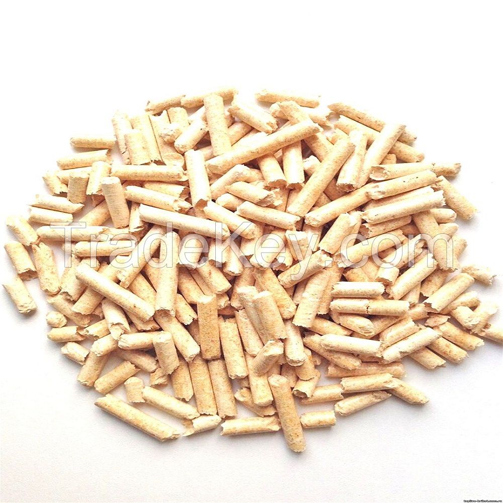 Wood Pellets DIN, EN Plus-A1, EN Plus-A2 (6-8mm) Pine, Beech wood pellets of 15kg 