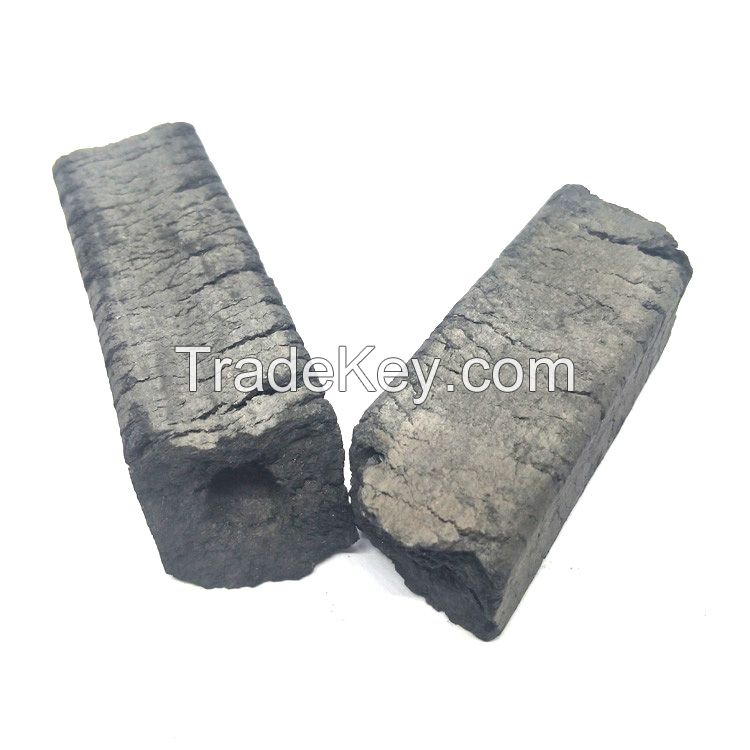 High quality Hard Wood Material Hexagon Briquette Shape Chacoal