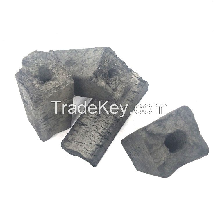 High quality Hard Wood Material Hexagon Briquette Shape Chacoal