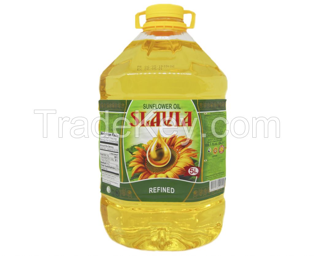 100% Cold pressed sunflower seed oil   