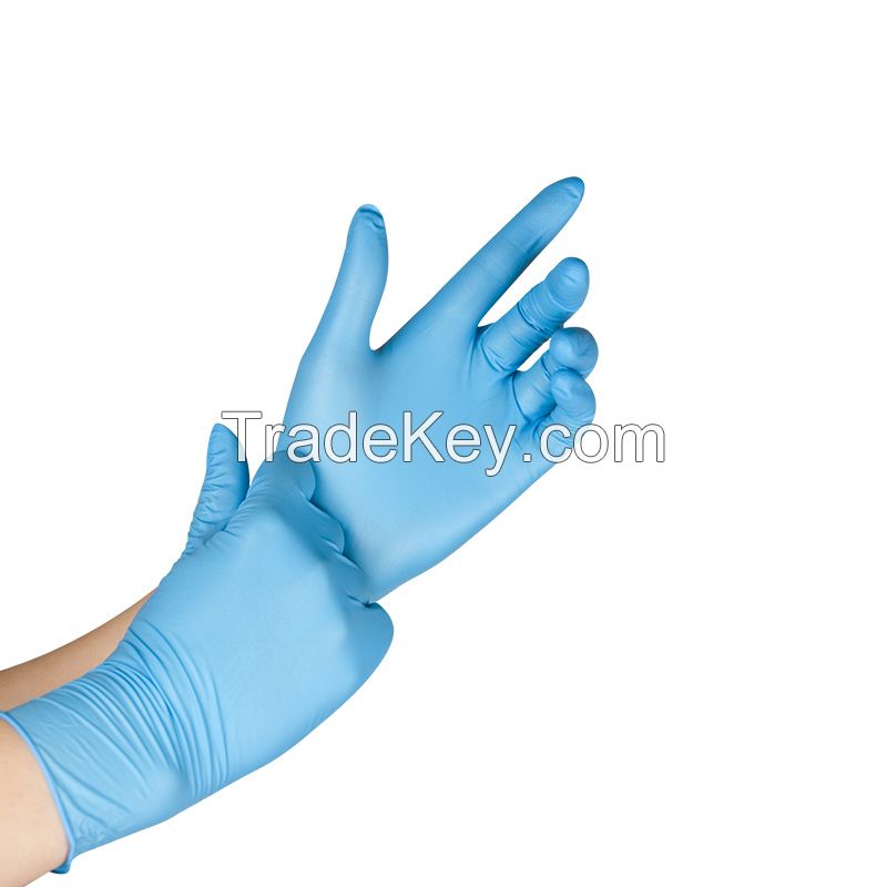 Powder Free Non-Medical Nitrile Gloves With High Quality Disposable NItrile gloves