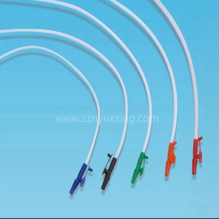 Thumb control 48cm long suction catheter/suction tube PVC
