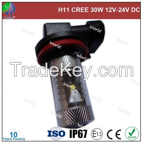 High power H11/9005/9006/9004/9007 led fog light, 12V DC
