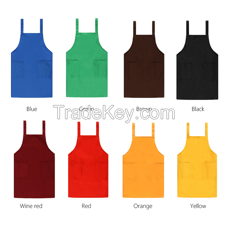 Multicolor Customizable Thickened Japanese Apron for bbq