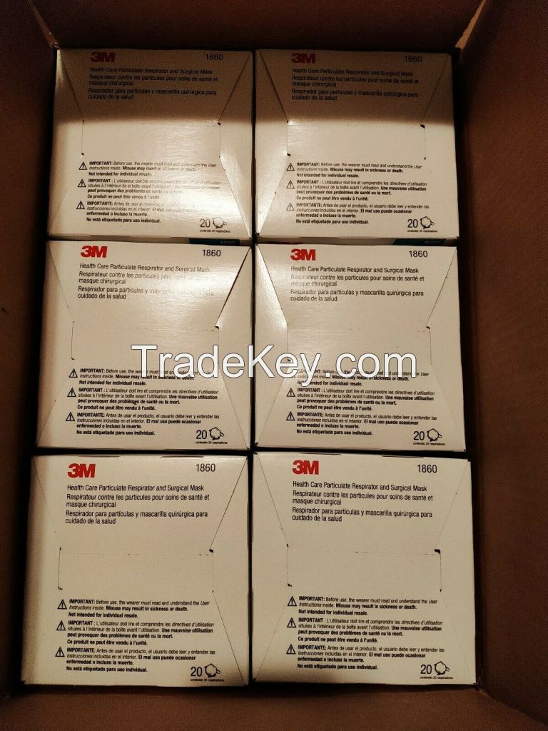 3M 1860 N95 Face Mask 20 / Pack