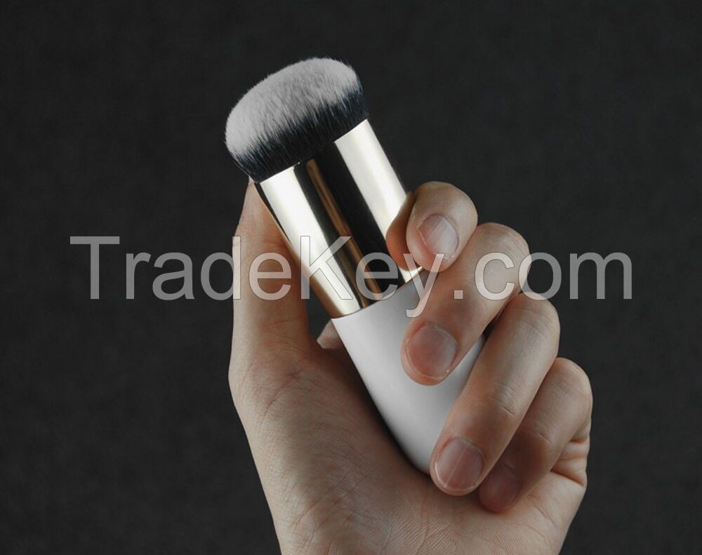 Pro Flat Foundation Face Blush Kabuki Powder Contour Makeup Brush Cosmetic Tool