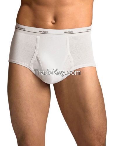 Hanes Men's TAGLESS No Ride Up Briefs w/Comfort Flex Waistband 7Pk Underwear