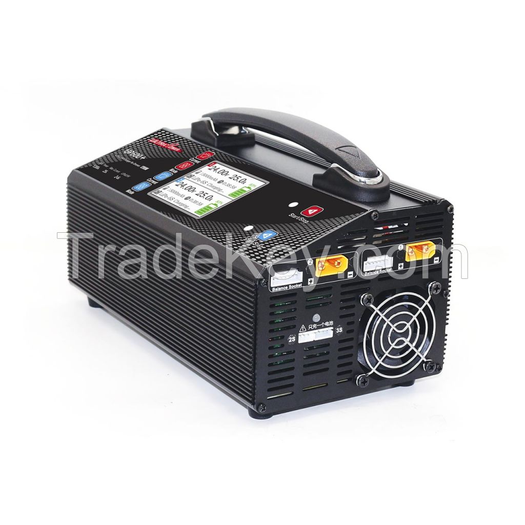 Hot Selling in India Ultra Power UP600+ 2x600W 25A 2-6S LiPo LiHV Battery Balance Charger