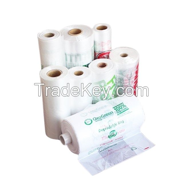 Bags On Roll Produce Bag For Vegetable Fruit Storage Packaging