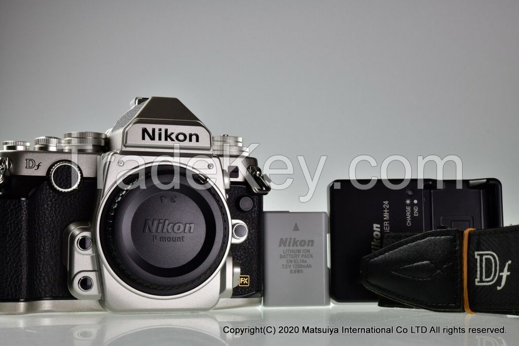 Nikon Df 16 2mp Digital Camera Body Silver New