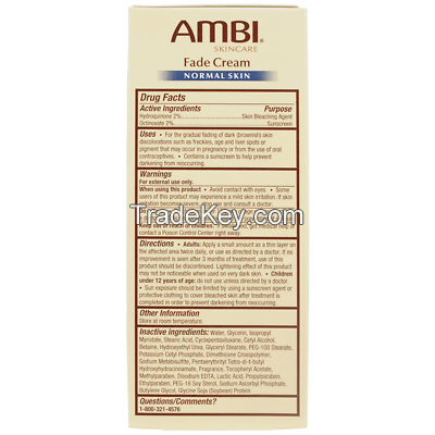 Ambi Skincare Fade Cream Normal Skin 2oz With Vitamin E 4.8 Out Of 5 Stars