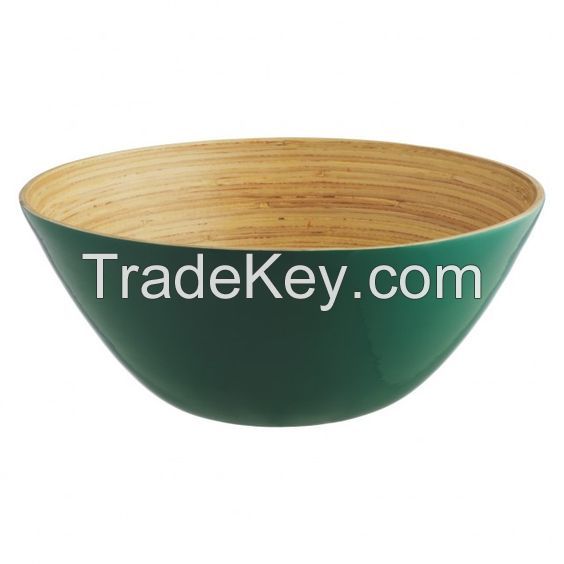 Best Selling Spun Bamboo Bowl For Dinnner Table