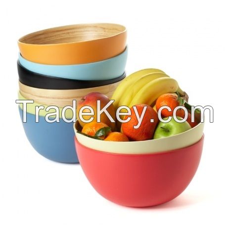 Vietnamese Spun Bamboo Bowl For Your Kitchen Or Home Decor