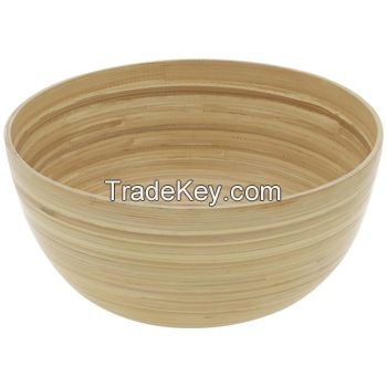 Vietnamese Spun Bamboo Bowl For Your Kitchen Or Home Decor