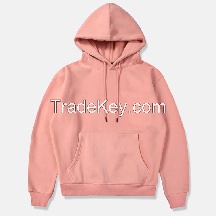 Street Style Custom Oversized Mens Hoodies Blank Plain Bulk Winter Jumper Men's Sweatshirt Pullover Hoodies