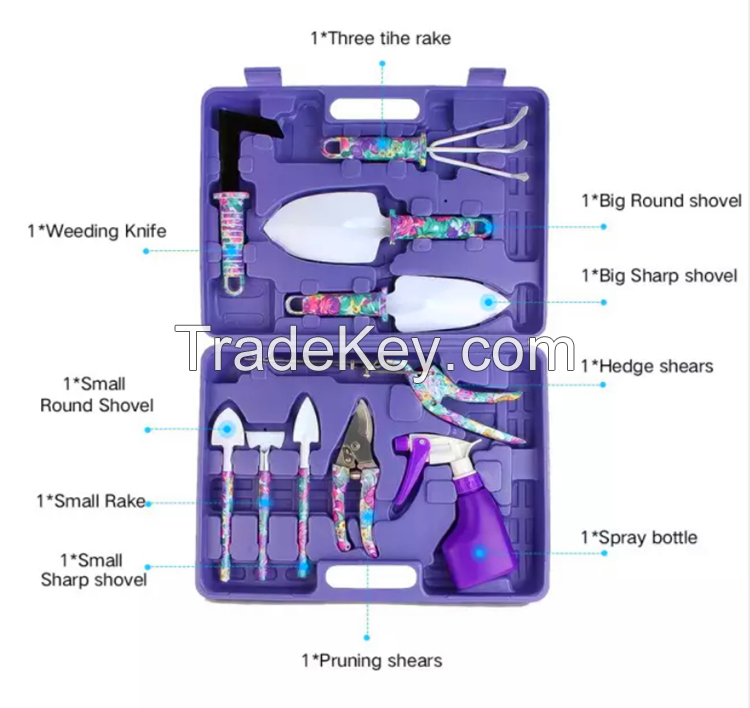 10pcs Kids Colourful Hand Tool Set Kit