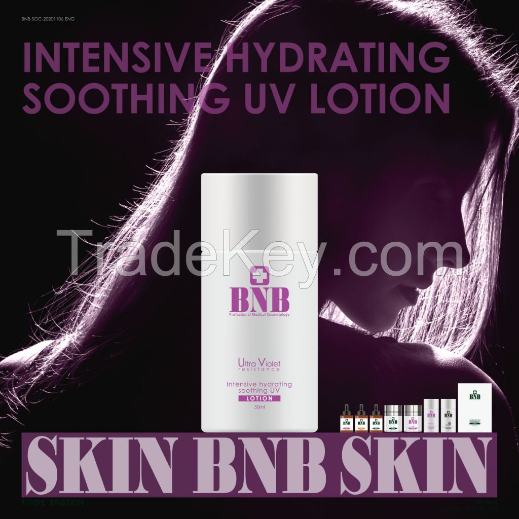Intensive hydrating soothing UV lotion