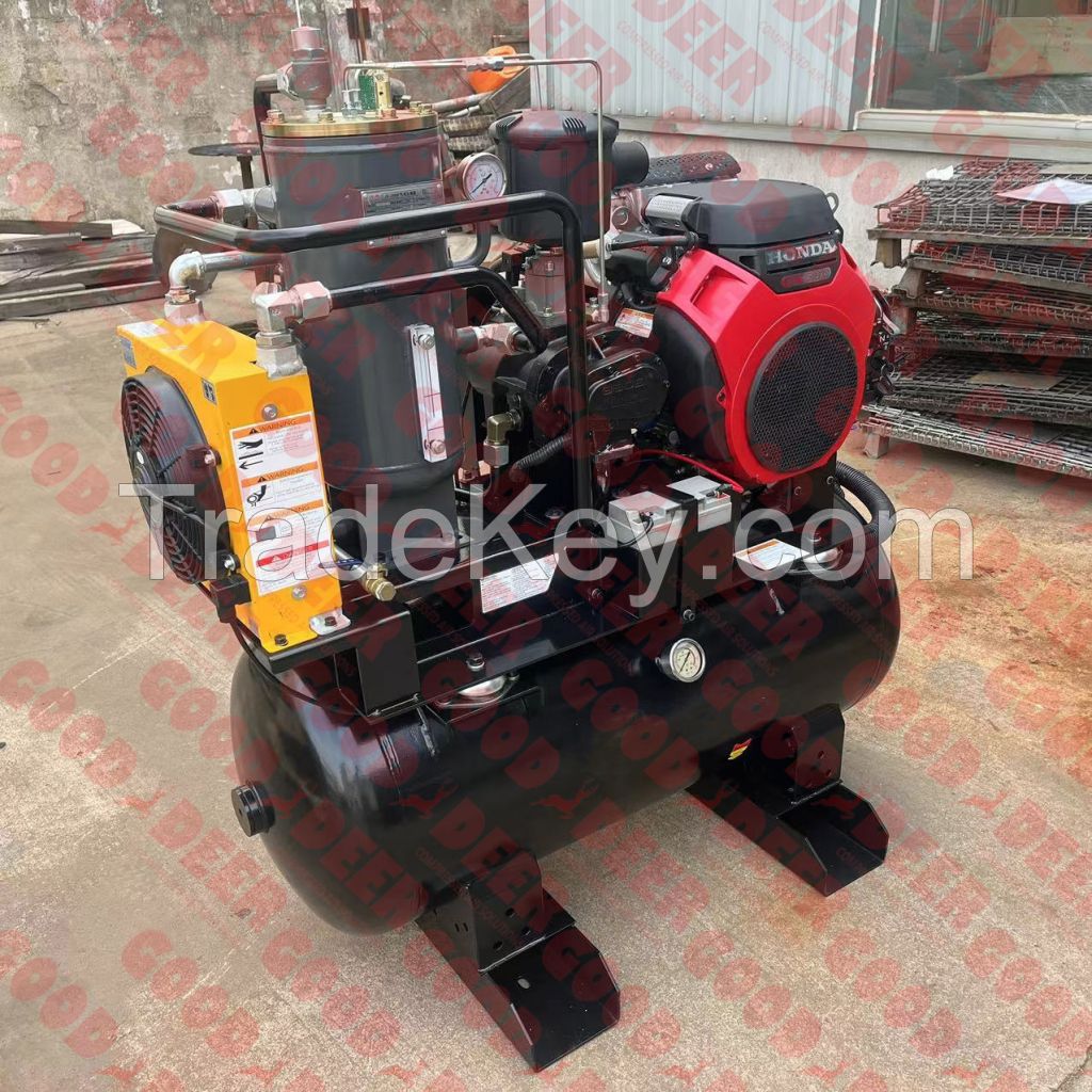 Hot Sale High Quality Gasoline Screw air Compressor