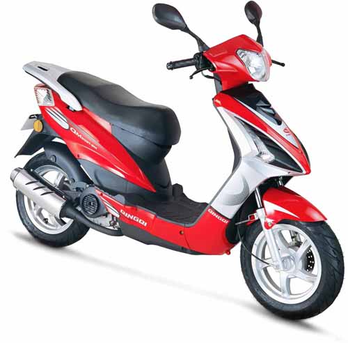 50cc gas scooter with EEC