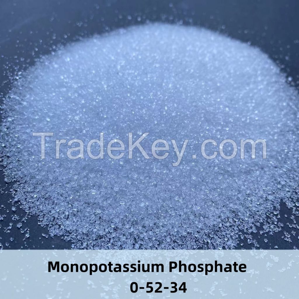 High Quality Water Soluble Fertilizer Monopotassium Phosphate 0-52-34 with Competitive Price