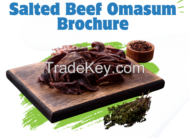 Salted Beef Omasum 