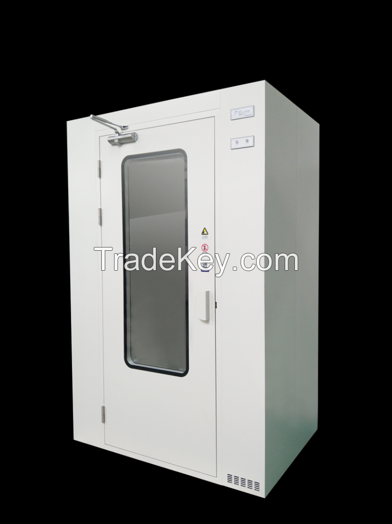 Modular Room Automatic sliding door clean room Air Shower, personal air shower room