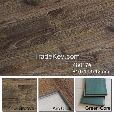 Real Wood Grain Laminate Flooring