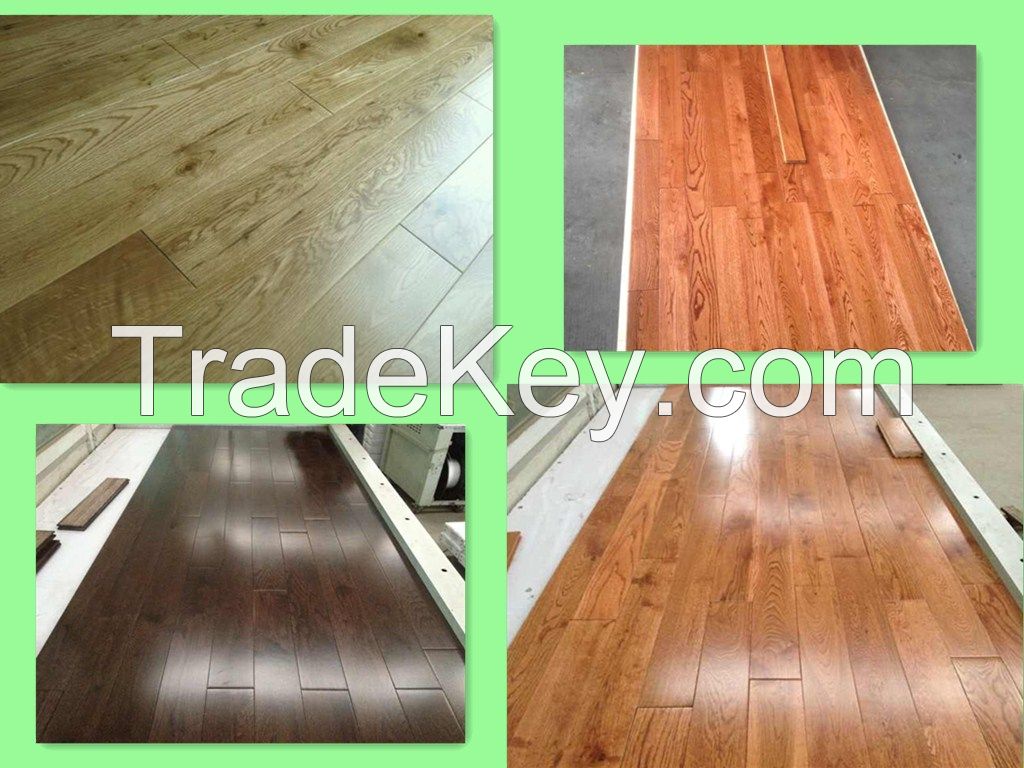 Solid Hardwood Flooring (Oak, Maple, Walnut, Teak, Acacia, Cumaru, Ipe, Kempas, Taun etc)